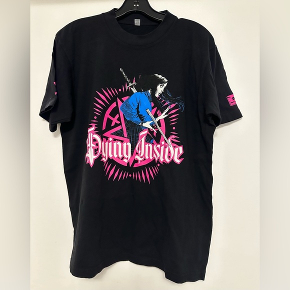 NYCC Pete Wentz Fall Out Boy Dying Inside Limited Edition T Shirt, Medium - Picture 2 of 6